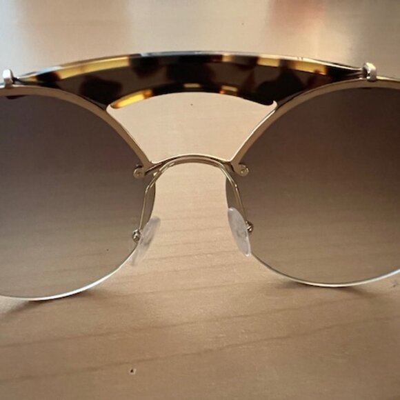Prada Women\'s SPR52U SZ60A7 Fashion Pilot aviator sunglasses main image 7